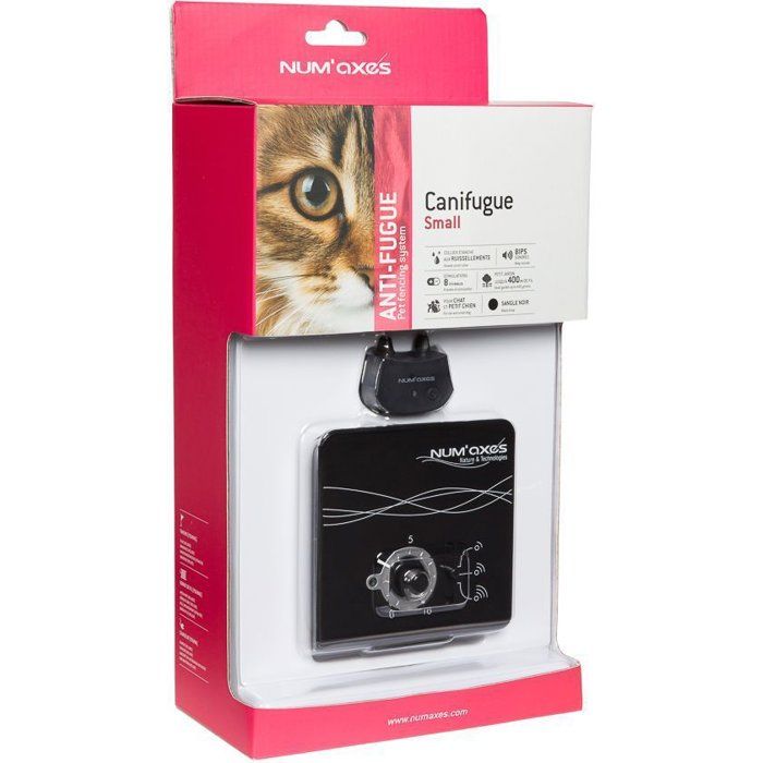 NUMAXES Anti-fugue set - Black - For cat and small dog