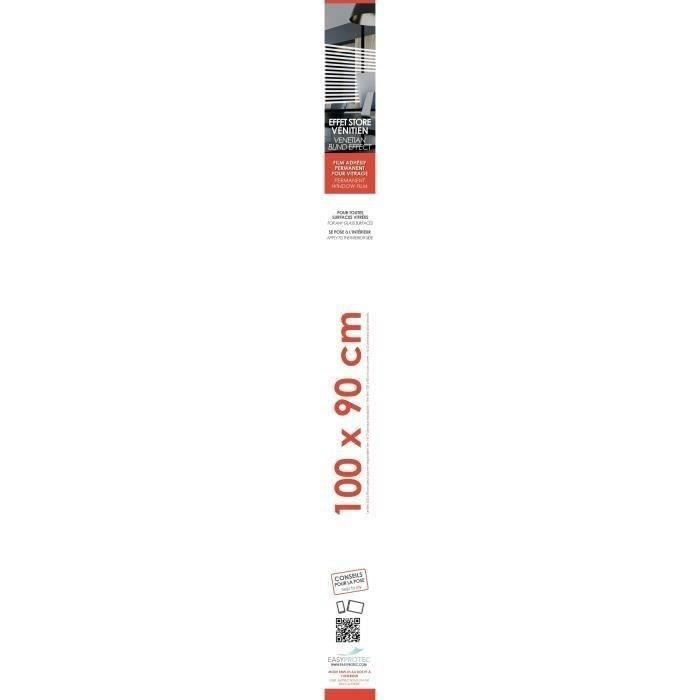Adhesive Film for Windows - EASY PROTEC - 100 x 90 cm - Venetian Blind