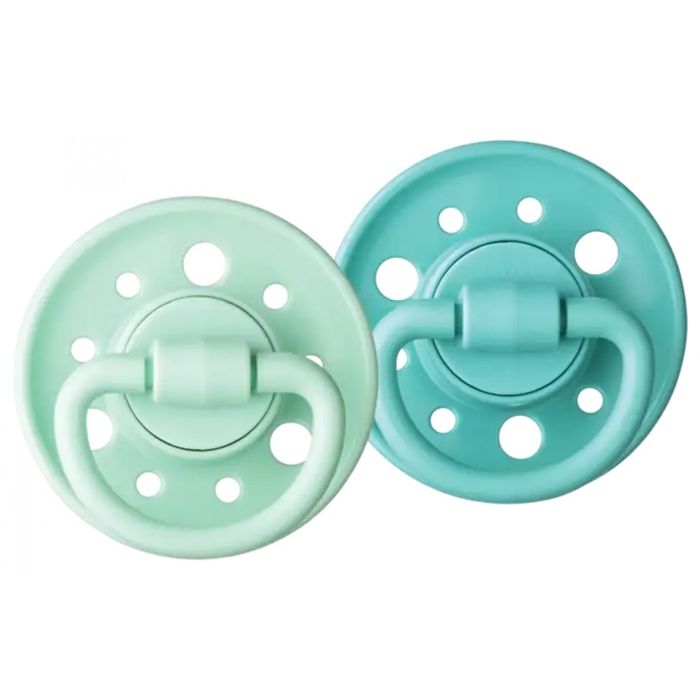 Dodie Gaia pacifiers +6m in natural rubber - Pack of 2