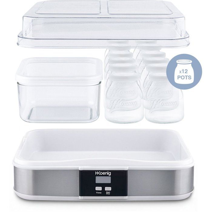 HKoeNIG 12-pot yogurt maker