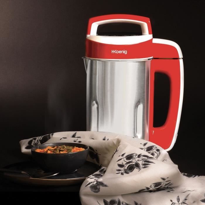 Heating blender - H.Koenig - MXC18 - 850 W - 1.1 L - Stainless steel - 2 cooking programs