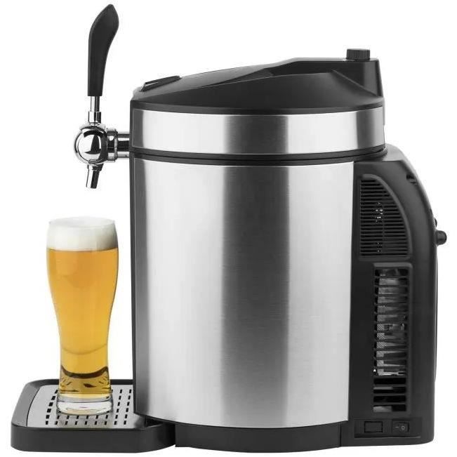 H.koenig/ BW1880 - Beer -beer - capacity of 5L - Adjustable temperature of 2 ° C A 12 ° C - LED control panel - Conservation Ju