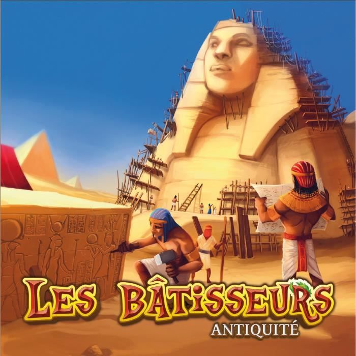 Party game - Asmodee - The Builders: Antiquity - Become the first builder of the kingdom