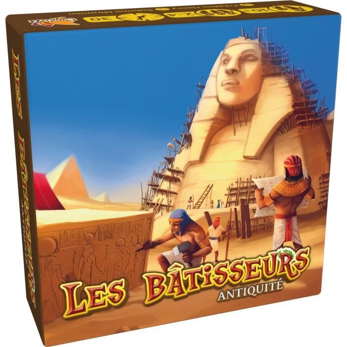 Party game - Asmodee - The Builders: Antiquity - Become the first builder of the kingdom