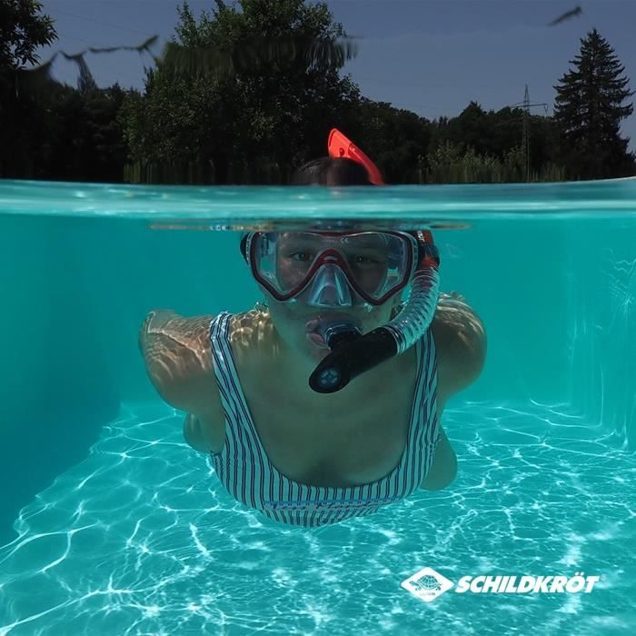 Diving Set - SCHILDKRÖT - Mask and Snorkel - One Size - FIJI