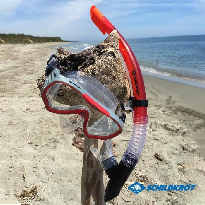 Diving Set - SCHILDKRÖT - Mask and Snorkel - One Size - FIJI