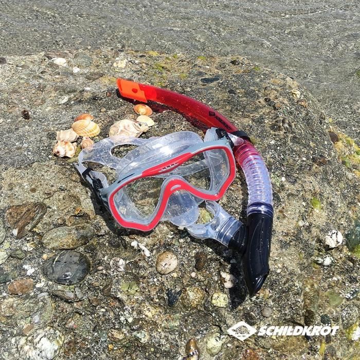 Diving Set - SCHILDKRÖT - Mask and Snorkel - One Size - FIJI