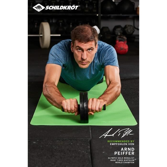 Abdominal Roller - SCHILDKRÖT - AB-Rouleau - Black - Fitness - Mixed