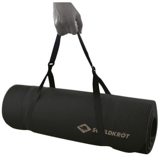 Schildkröt Fitness fitness mat 15 mm 183 x 61 cm rubber black