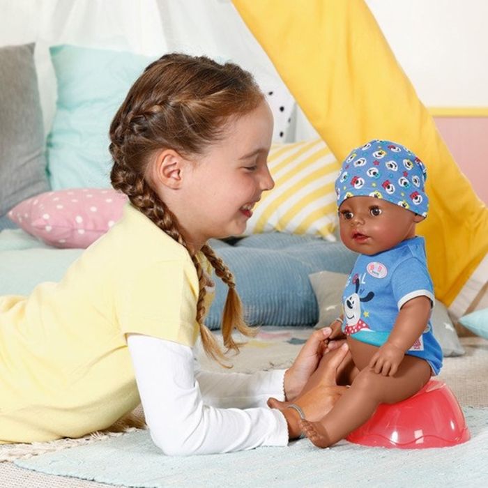 Poupée Garçon - Babyborn - Magic - 43 cm - Yeux mobiles - Pleure de vraies larmes