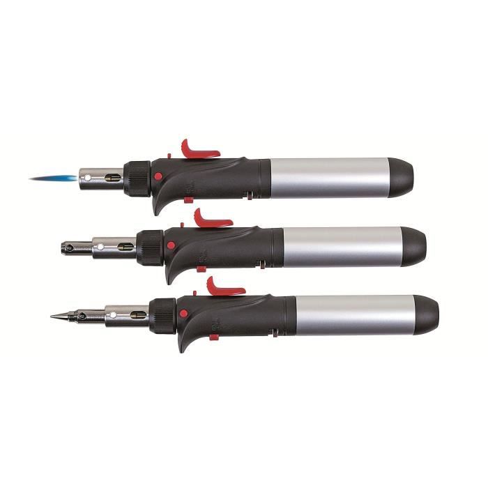 ROTHENBERGER 3 in 1 soldering machine - Flame, hot air, soldering iron - 1450 ° C - Silver