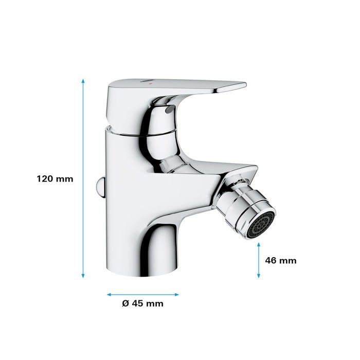 GROHE - Bidet single-lever mixer