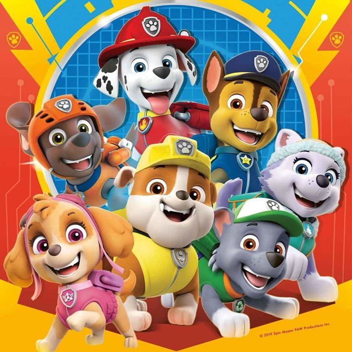 3x49 piece jigsaw puzzles - Ready to rescue / Paw Patrol