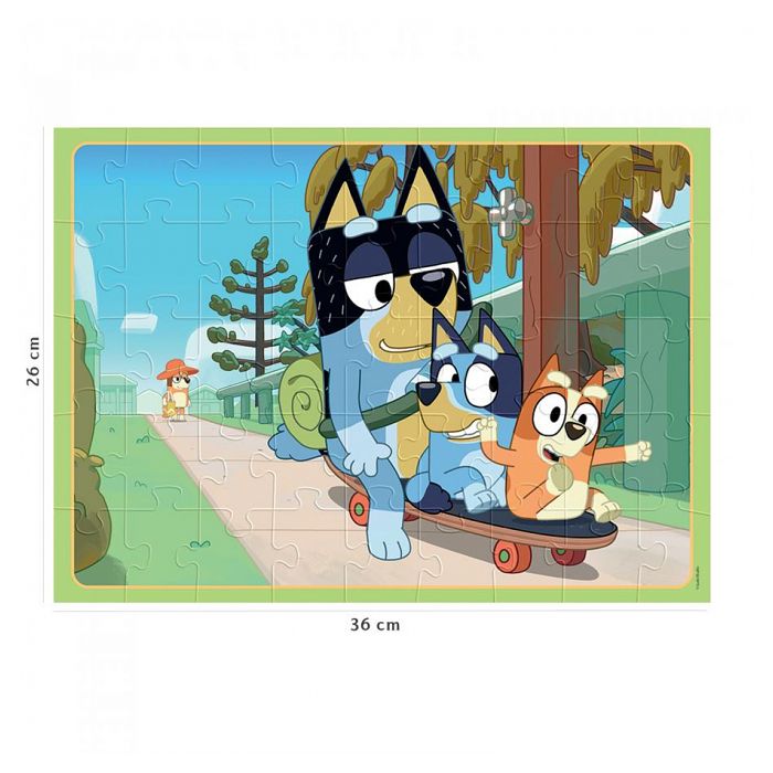 45-piece puzzle - Family Afternoon / Bluey
