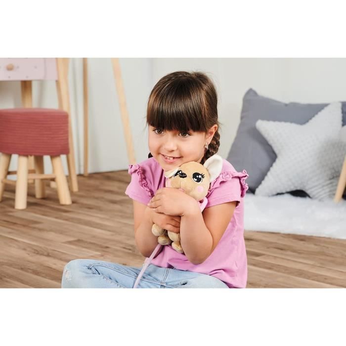 Chihuahua Chi Chi Love Loomy Plush Toy - 20 cm - Wire-guided Plush Toy - Batteries Included