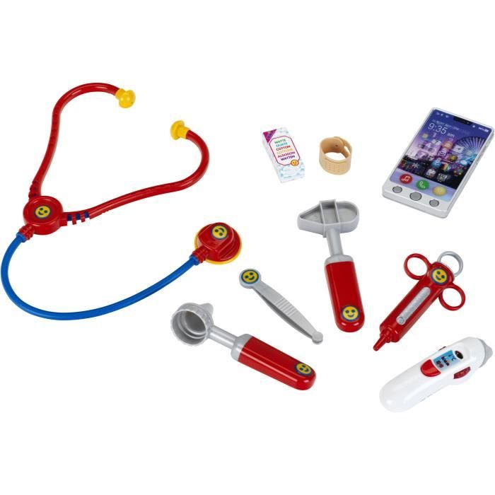 Doctor's case with smartphone and electronic thermometer - KLEIN - 4368