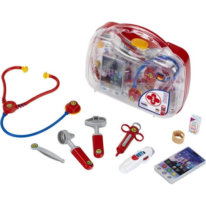 Doctor's case with smartphone and electronic thermometer - KLEIN - 4368