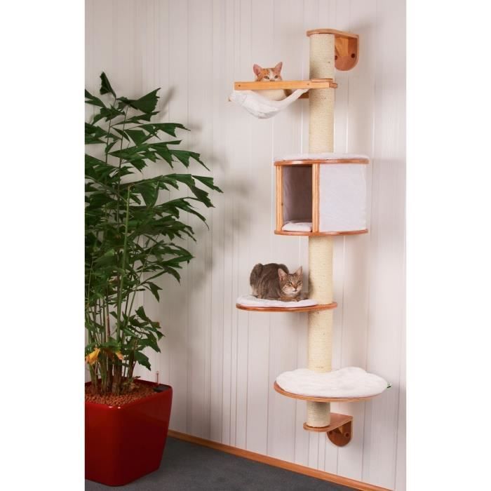 Kerbl Cats Dolomit Mural 168 cm White 81500