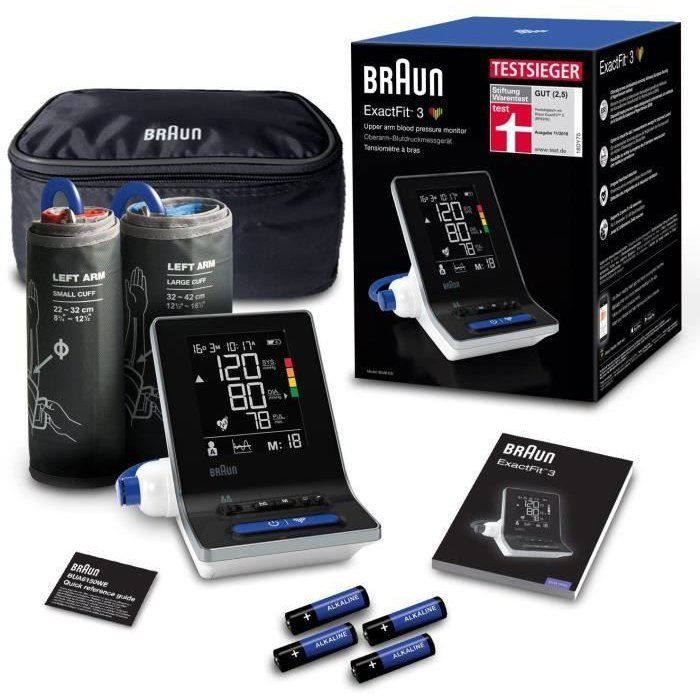 Braun ExactFit 3 blood pressure monitor - BUA6150