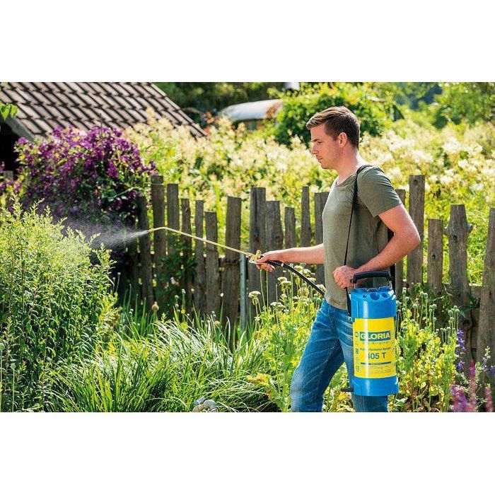 GLORIA - 405 T - 5L high performance steel sprayer with brass nozzle and lance