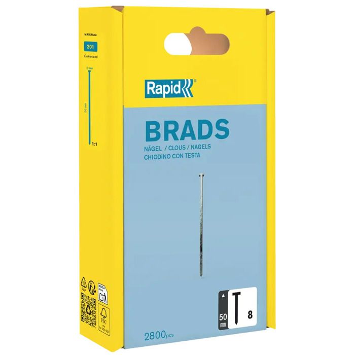 RAPID 2800 point n ° 8 Rapid clip 50mm