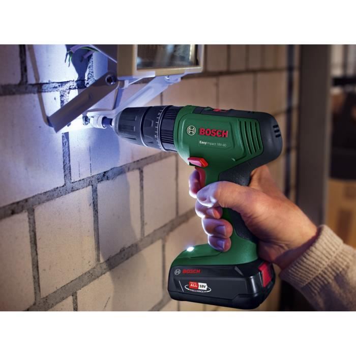 UniversalImpact 18V Drill Driver (1x1.5Ah/1x 2.5Ah) + 46AC set + AL18V-20 in Systembox S