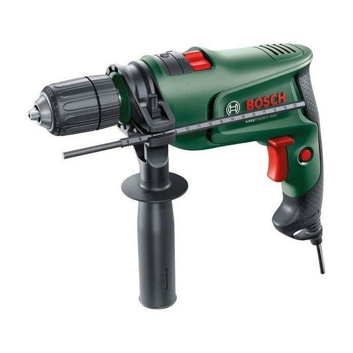 Hammer drill - EasyImpact - 600W - Automatic chuck - 3000 rpm - Lightweight 1.7kg