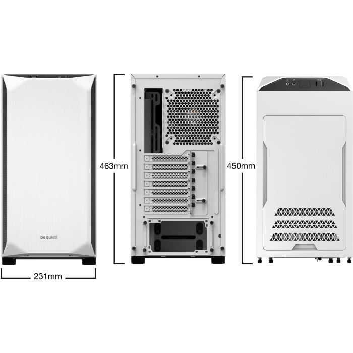be quiet! - Pure Base 500 Window White