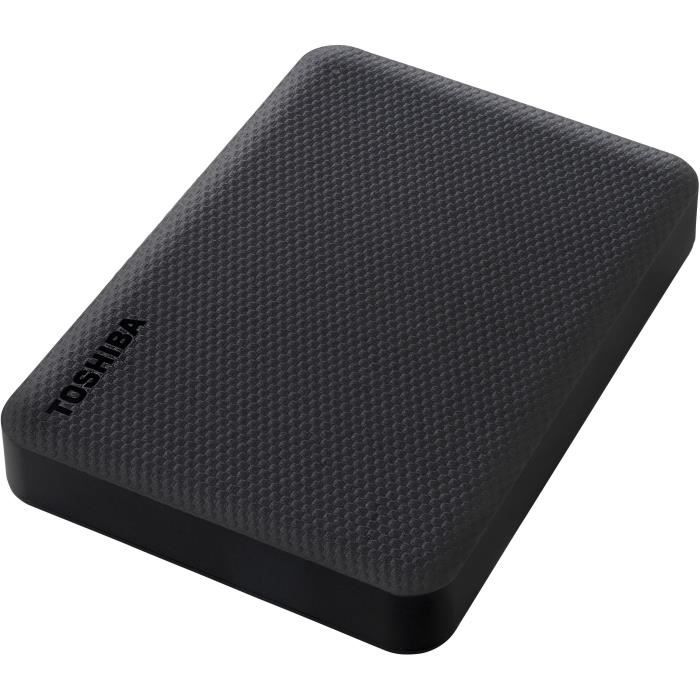 External hard drive - TOSHIBA - CANVIO ADVANCE - 4 TB - Black - USB 3.2 Gen 1