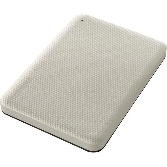 TOSHIBA Canvio Advance 4TB 2.5p White Canvio Advance 4To 2.5p External Hard Drive USB 3.2 Gen1 White