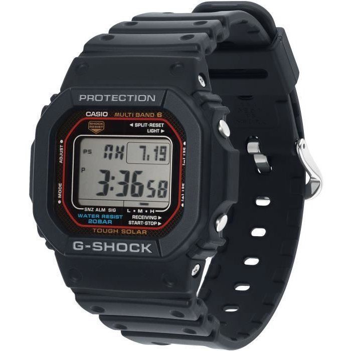 Watch - CASIO - G-Shock The Origin - Solar Function - Shock Resistant - Men's Black
