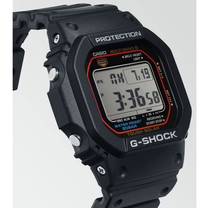 Watch - CASIO - G-Shock The Origin - Solar Function - Shock Resistant - Men's Black