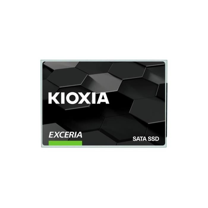 SSD - KIOXIA - EXCERIA - 480 GB, 2.5, 555 MB/s read, 540 MB/s write, 6 Gbit/s, for laptop