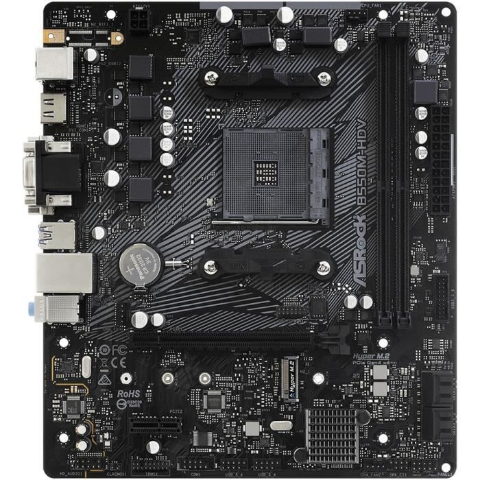 ASROCK Motherboard B550M-HDV