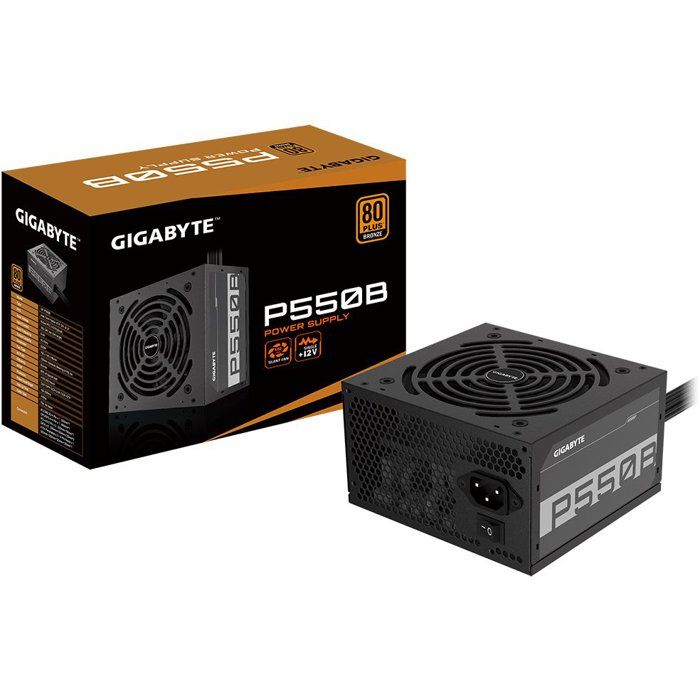 GigaByte GP-P550B 550 Watts 80Plus Bronze power supply