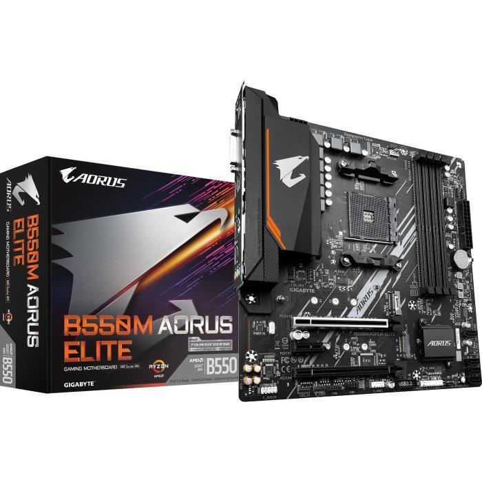 GIGABYTE Motherboard B550M AORUS ELITE