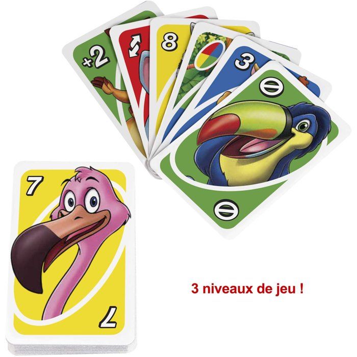 UNO Junior - 52456 - Board Game - 3 years and +