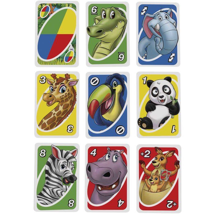 UNO Junior - 52456 - Board Game - 3 years and +