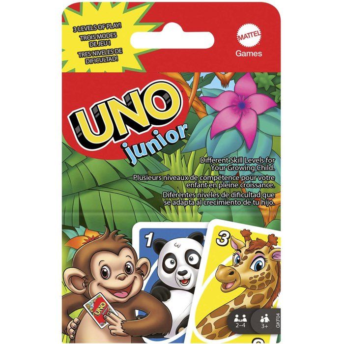 UNO Junior - 52456 - Board Game - 3 years and +