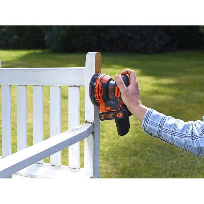 BLACK & DECKER Eccentric sander BDCROS18N - 18 V