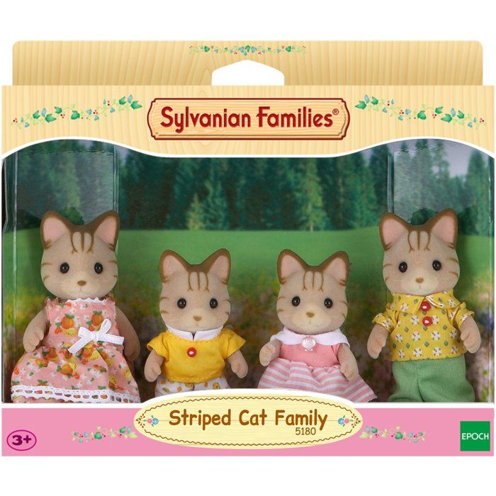 SYLVANIAN FAMILIES 5180 Cat Family Tiger