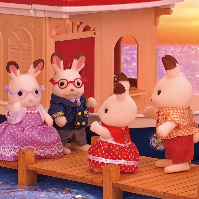 SYLVANIAN FAMILIES 5190 Grandparents Rabbit Chocolate