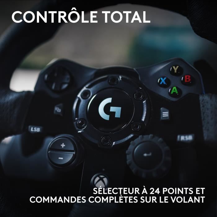 LOGITECH G - Steering wheel G923 Compatible with Xbox SERIES X - Xbox One and PC