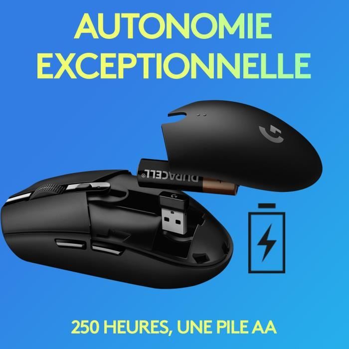 Wireless Gaming Mouse - LOGITECH G - G305 - LIGHTSPEED - 250h battery life - Blue