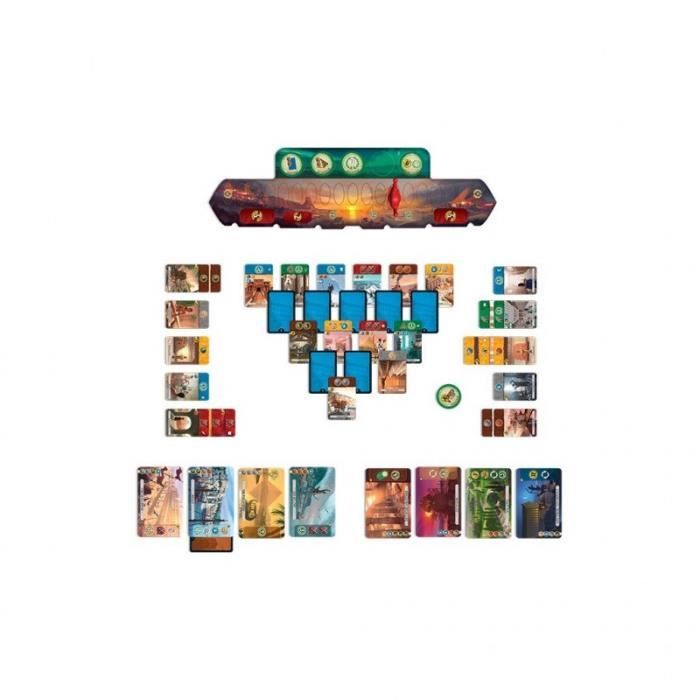 ASMODEE - 7 Wonders Duel - Standalone Game for 2 Players - Board Game