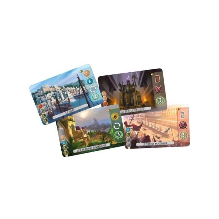 ASMODEE - 7 Wonders Duel - Standalone Game for 2 Players - Board Game
