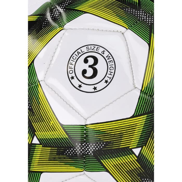 Soccer ball - REZO - PVC - Size 3 - Two-tone yellow - Durable