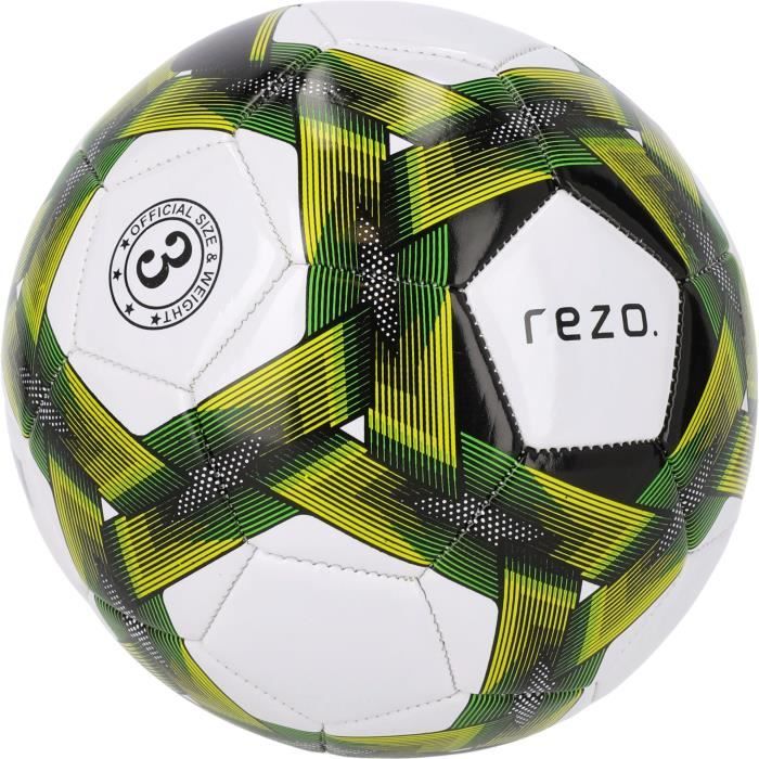 Soccer ball - REZO - PVC - Size 3 - Two-tone yellow - Durable