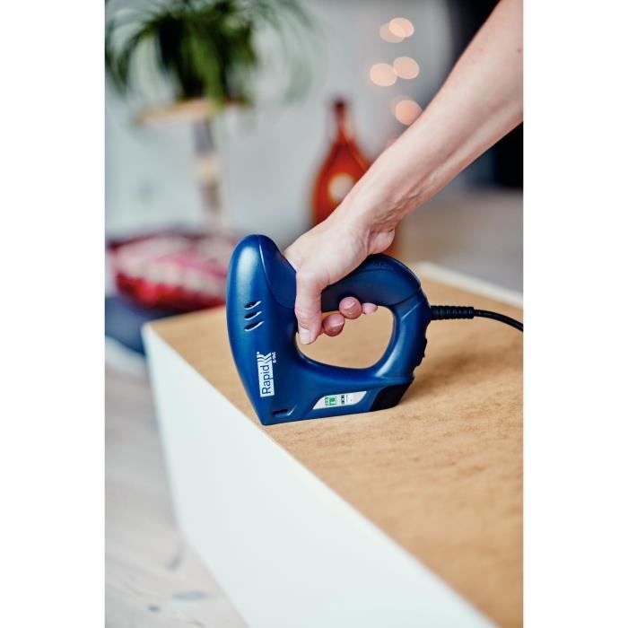 Stapler-nailer - Rapid - E-TAC Dual - Corded - Electric - Comfortable