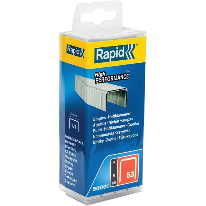 RAPID 5000 staples n ° 53 Rapid stapler 6mm